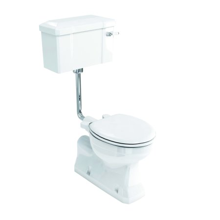 Burlington Low level Toaleta WC kompaktowa 52x74x107,5 cm, biała P19