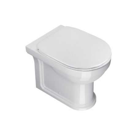 Catalano Canova Royal Miska WC stojąca 53x36 cm z powłoką CataGlaze, biała 1VPCR00 / VPCR