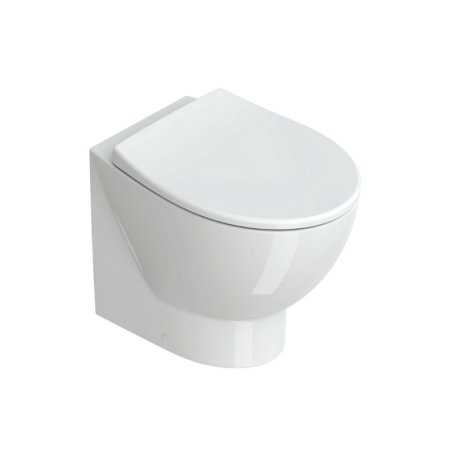 Catalano Italy Toaleta WC stojąca 52x37 cm bez kołnierza biała 1VPECORIT00