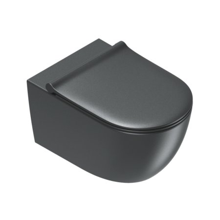 Catalano Sfera Toaleta WC Silentech bez kołnierza czarny mat 0511550022