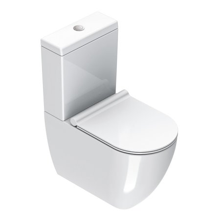 Catalano Sfera Toaleta WC kompaktowa 63x36 cm bez kołnierza biała 1MPSFR00/515630001