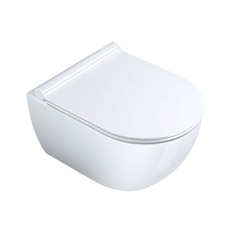 Catalano Sfera Toaleta WC podwieszana 50x35 cm NewFlush bez kołnierza z powłoką CataGlaze biała 1VSS50R00