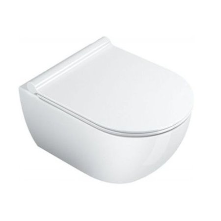 Catalano Sfera Toaleta WC podwieszana 50x35 cm NewFlush bez kołnierza z powłoką CataGlaze, biała 1VSS50R00