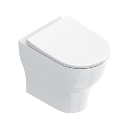 Catalano Sfera Toaleta WC stojąca Silentech bez kołnierza biała 0512420001