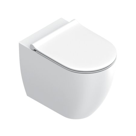 Catalano Sfera Toaleta WC stojąca Silentech bez kołnierza biały mat 1VPS54RNBM/0514550021
