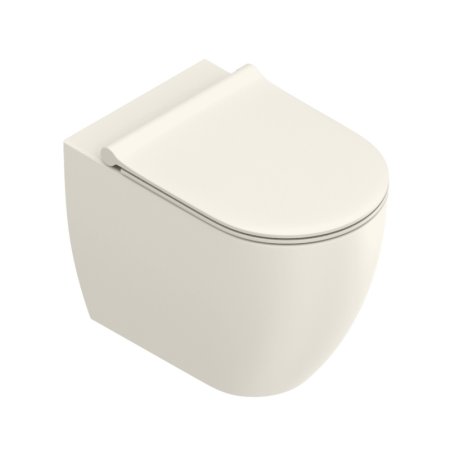 Catalano Sfera Toaleta WC stojąca Silentech bez kołnierza lino satin 0514550030