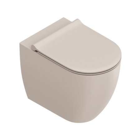 Catalano Sfera Toaleta WC stojąca Silentech bez kołnierza seta satin 0514550031