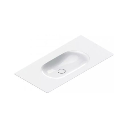 Catalano Sfera Umywalka wisząca lub meblowa 100x50 cm z otworem na baterię tortora satin 0521011032