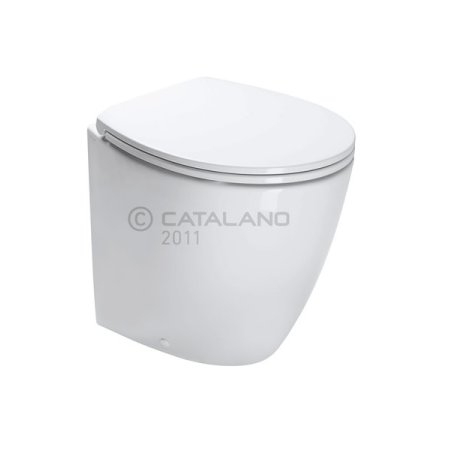 Catalano Velis Toaleta WC stojąca 50x37 cm z powłoką CataGlaze, biały 1VP5000