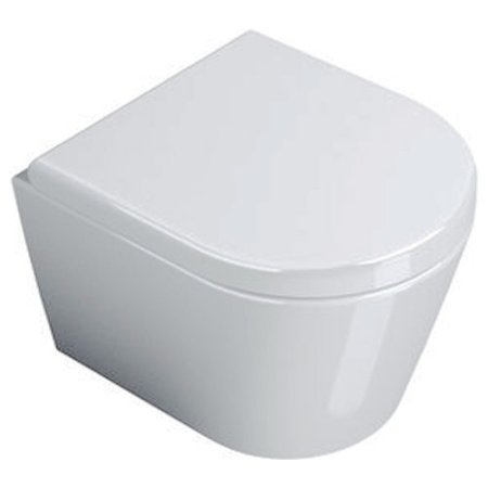 Catalano Zero Toaleta WC podwieszana 45x35 cm z powłoką CataGlaze, biała 1VSV45N00/VSV45N