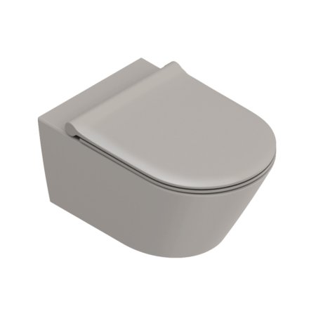 Catalano Zero Toaleta WC Silentech bez kołnierza tortora satin 0111550032