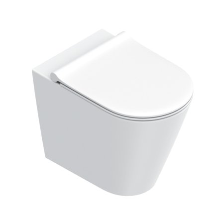 Catalano Zero Toaleta WC stojąca Silentech bez kołnierza biały mat 0114550021