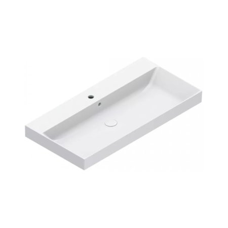 Catalano Zero Umywalka wisząca 100x50 cm z otworem na baterię biała 110ZPFC00/0121001001