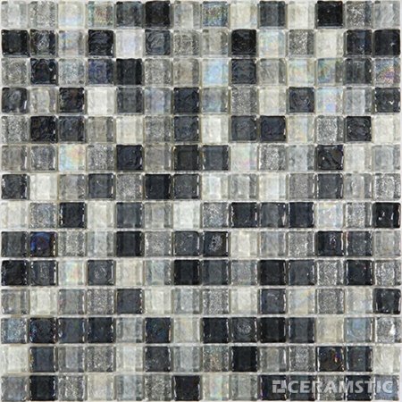 Ceramstic Arte Grey Mozaika szklana 30,5x30,5 cm, szara MS-15