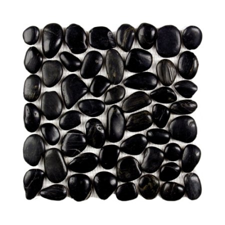 Ceramstic Black Kamień rzeczny 30x30 cm, czarny BLACK