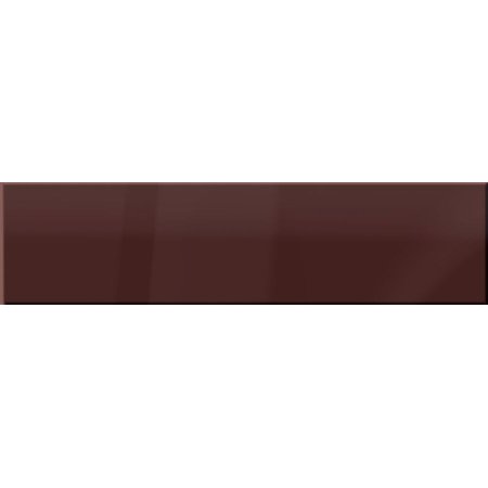 Ceramstic Dekoracje szklane Chocolate Płytka ścienna 60x15 cm, brązowa LS-76