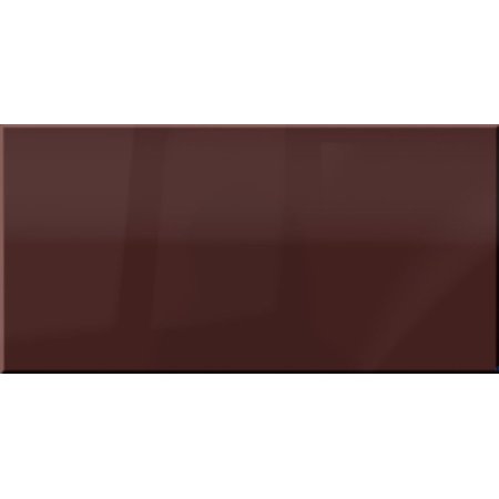 Ceramstic Dekoracje szklane Chocolate Płytka ścienna 60x30 cm, brązowa DS-76