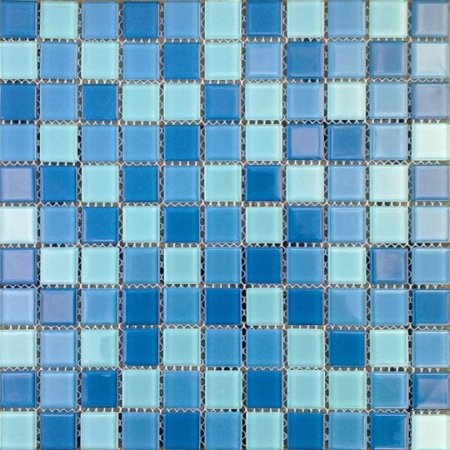 Ceramstic Flat Blue Mozaika szklana 30x30 cm, niebieska MS-05