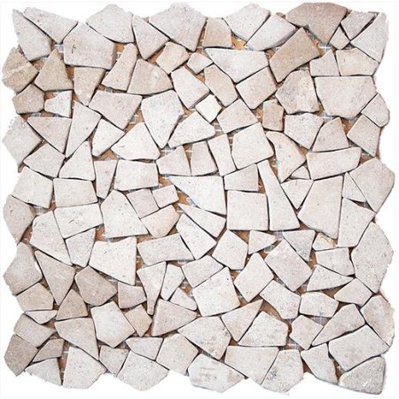 Ceramstic Geo White Mozaika kamienna 30x30 cm, biała MK-002