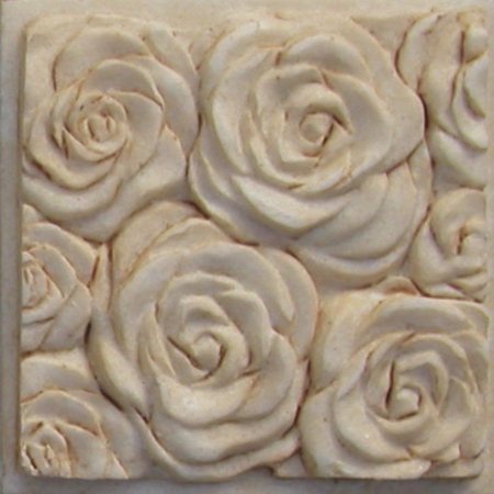Ceramstic Toscana Rose Insert Dekor żywiczny 8x8 cm DK-26