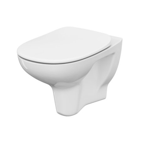 Cersanit Arteco Toaleta WC podwieszana 52,8x35,5 cm CleanOn z deską wolnoopadającą, biała S701-180