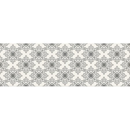 Cersanit Black&White Pattern E Płytka ścienna 19,8x59,8 cm, biała W794-017-1