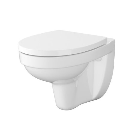 Cersanit Cersania Zestaw Toaleta WC + deska wolnoopadająca biała S701-557