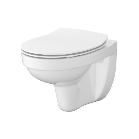 Cersanit Cersania Zestaw Toaleta WC + deska wolnoopadająca biała S701-566