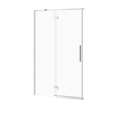 Cersanit Crea Drzwi prysznicowe uchylne lewe 120x200 cm profile chrom szkło transpartentne CleanPro S159-003