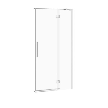 Cersanit Crea Drzwi prysznicowe uchylne prawe 100x200 cm profile chrom szkło transpartentne CleanPro S159-002
