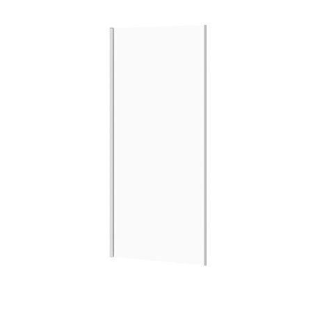 Cersanit Crea Ścianka boczna 90x200 cm profile chrom szkło transpartentne CleanPro S159-010