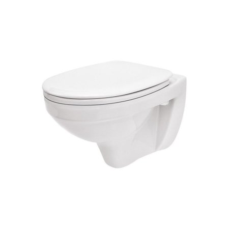 Cersanit Delfi Zestaw Toaleta WC 52x36 cm + deska zwykła biała K97-133