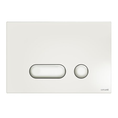 Cersanit Hi-Tec Intera Przycisk spłukujący do WC, biały S97-019