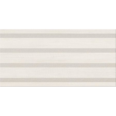 Cersanit Kersen Cream Inserto Stripes Płytka ścienna 29,7x60 cm, kremowa WD704-005