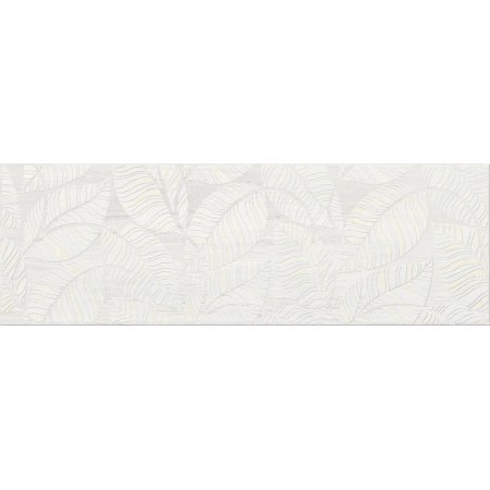 Cersanit Livi Cream Inserto Leaves Płytka ścienna 19,8x59,8 cm, kremowa WD339-029