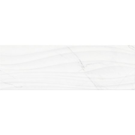 Cersanit Marinel White Structure Glossy Płytka ścienna 20x60 cm, biała W937-012-1