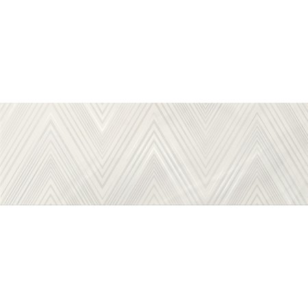 Cersanit Markuria White Lines Inserto Matt Płytka ścienna 20x60 cm, biała WD1017-003