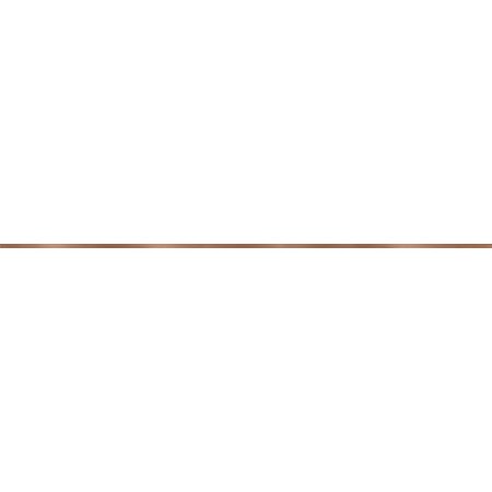 Cersanit Metal Copper Border Matt Płytka ścienna 1x119,8 cm, miedziana WD929-018