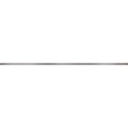Cersanit Metal Silver Border Glossy Płytka ścienna 1x60 cm, szara WD929-011