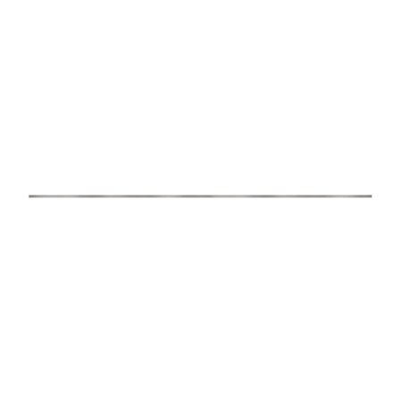 Cersanit Metal Silver Border Matt Płytka ścienna 1x119,8 cm, szara WD929-016