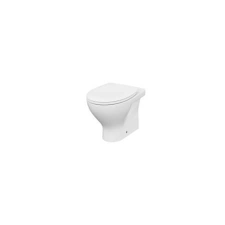 Cersanit Moduo Zestaw Toaleta WC stojąca bez kołnierza + deska wolnoopadająca biała S701-265