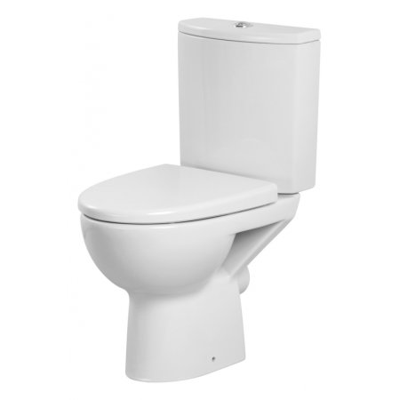 Cersanit Parva Toaleta WC kompaktowa 36x59,5x78 cm z deską wolnoopadającą, biała K27-002