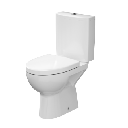 Cersanit Parva Toaleta WC kompaktowa 36x59,5x78,5 cm z deską wolnoopadającą, biała K27-004