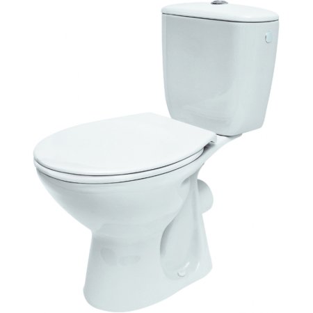 Cersanit President Toaleta WC kompaktowa 36,5x64,5x75 cm z deską duroplast, biała K08-038