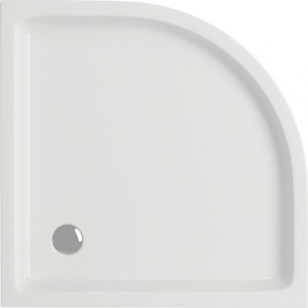 Cersanit Tako Brodzik półokrągły 90x90x16 cm zintegrowany z panelem biały S204-004