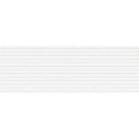 Cersanit White Glossy Line Structure Płytka ścienna 19,8x59,8 cm, biała W819-004-1