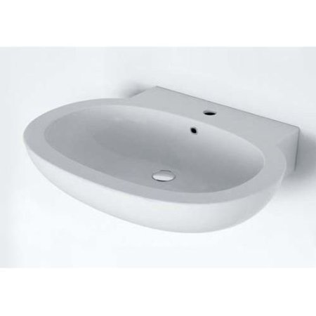 Cielo Easy Bath Umywalka wisząca 65x52x17,5 cm, biała EASLA65E