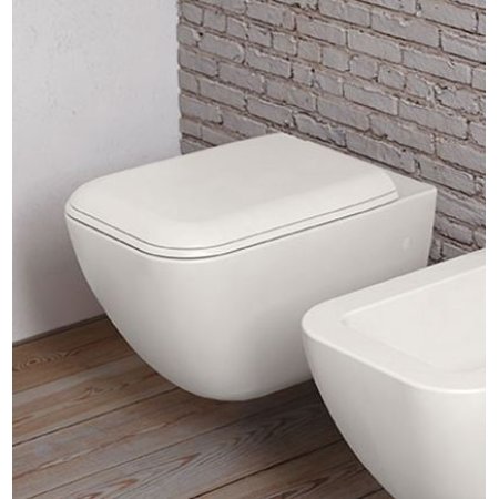 Cielo Shui Muszla klozetowa miska WC podwieszana 37,5x55x37 cm, biała SHCOVSK