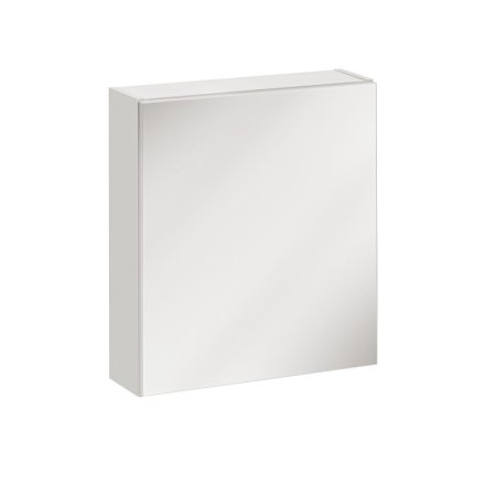 Comad Twist White 840 Szafka z lustrem 50x15x55 cm, biały połysk TWISTBIAŁY840
