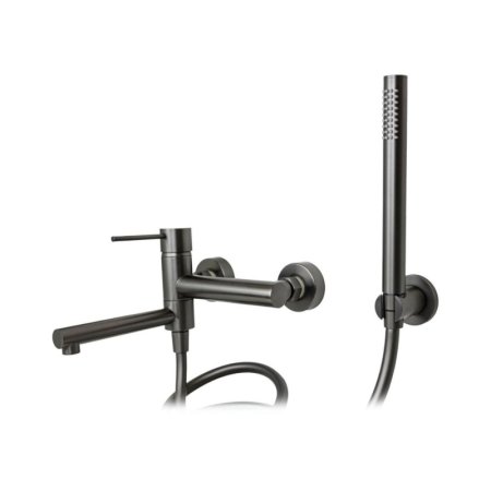 Corsan Lugo Bateria wannowa natynkowa grafit / GunMetal CMZ7541GM